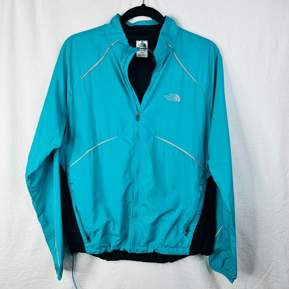The North Face Jacket Adult XL Teal Flight Series Fleece‎ 1/4 Zip Pullover Women